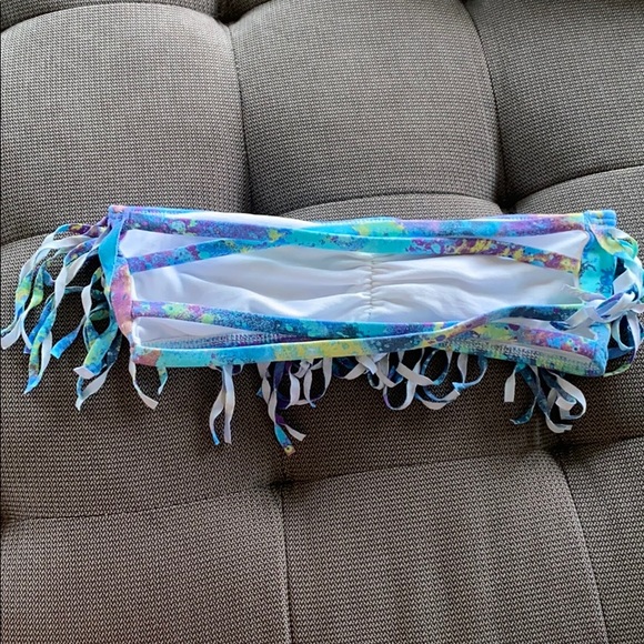 Sanlorenzo bandeau bikini top. Size XS. - Picture 2 of 3